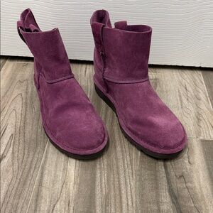 UGG Purple Ankle Boots